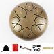 Steel Tongue Drum Yoga And Meditation Steel Peptide Alloy 6 Inch 8 Tone