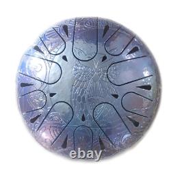 Steel tongue drum 30cm Owl on the Moon GlukOFF ON GN-22-10-13-01