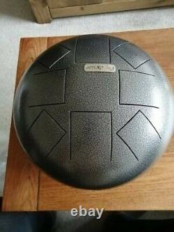 Steel tongue drum percussion musical instrument handpans