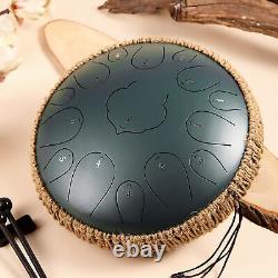 Tank Drum 13 Inch Tongue Drum Pure Empty For Students For Relax