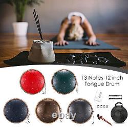 Tank Drum Tongue Drum 15 Note 13 Inch For Students For Relax