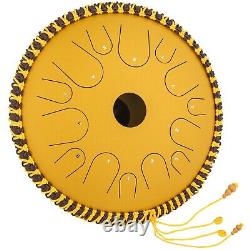 Tongue Drum 14 Notes Dish Shape Drum 14 Inches Dia. Free Shipping