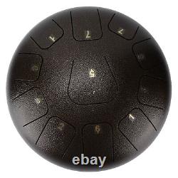 Tongue Drum Hand Made 12in Steel Worry Free Drums Portable Handpan For Spiri GF0