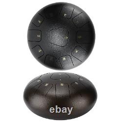 Tongue Drum Hand Made 12in Steel Worry Free Drums Portable Handpan For Spiritual