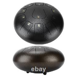 Tongue Drum Hand Made 12in Steel Worry Free Drums Portable Handpan For Spiritual