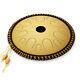 Ulalov Percussion Steel Tongue Drum 14 Note 14 with Book Travel Bag Mallet