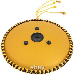 VEVOR Tongue Drum 14 Notes 14 Inches Hand Drum With Rope Decoration Golden