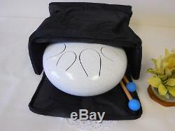 WuYou Special10 Steel Tongue Drum Handpan Tank, FREE Cushion bag+mallets+CD