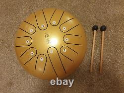 Wuyou steel tongue drum 10 hanpan Golden colour